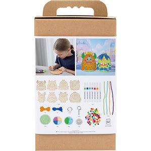 Craft Kit Decoration - Monsters Colourful