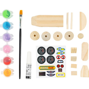 Mini Craft Kit Painting - Racing Car