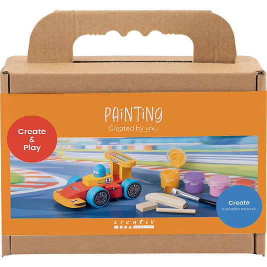 Mini Craft Kit Painting - Racing Car