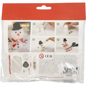Mini Craft Kit Elf door, Snowman