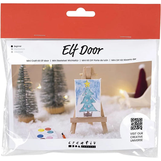 Mini Craft Kit Elf Door - Artist