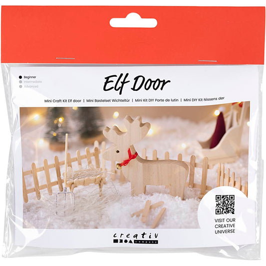 Mini Craft Kit Elf Door