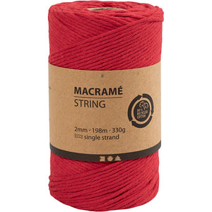 Macramé cord