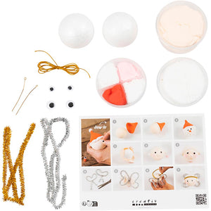 Mini Craft Kit Christmas Baubles