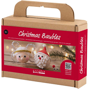 Mini Craft Kit Christmas Baubles