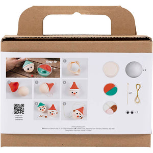 Mini Craft Kit Christmas Baubles