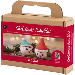 Mini Craft Kit Christmas Baubles