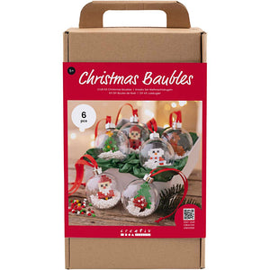 Craft Kit Christmas Baubles