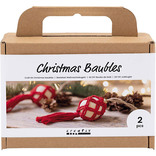 Craft Kit Christmas Baubles