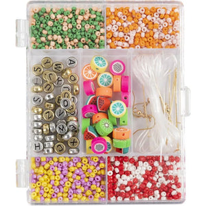 Jewellery Craft Mix - Rainbow Fruit Mix Colour Beads