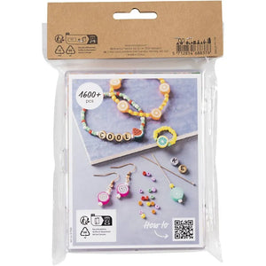 Jewellery Craft Mix - Rainbow Fruit Mix Colour Beads