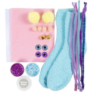 Craft Kit Decoration - Sock Monster Puppet