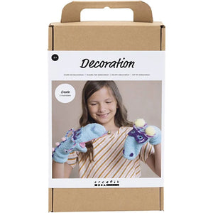 Craft Kit Decoration - Sock Monster Puppet