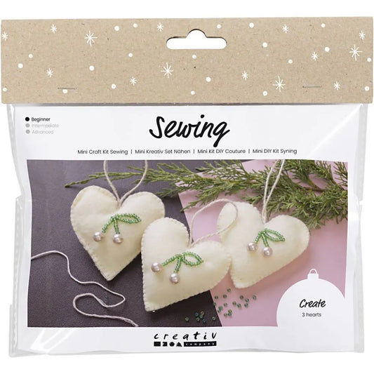 Mini Craft Kit Sewing, off white, 1 pack