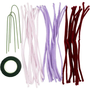 Creativ Mini Craft Kit Pipe Cleaner - Spider Lily Flowers