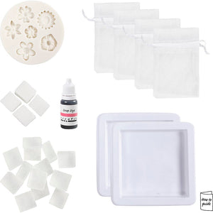 Craft Kit Soap Making - Rose/Pink Flowers