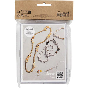 Craft Mix Jewellery Crystals - Assorted Brown Colours