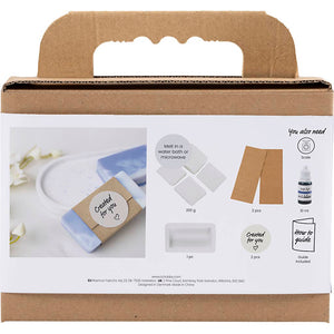 Mini Craft Kit Soap Making - Light Lilac Squares