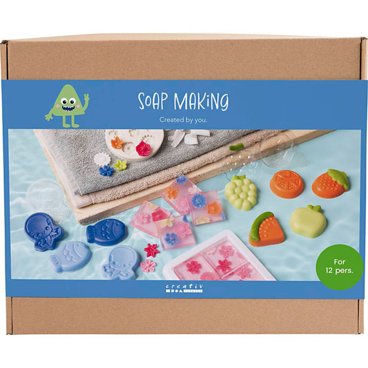Craft Kit Soap Making - 2 Holes Blue Green Orange