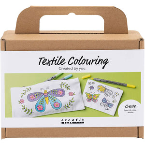 Mini Craft Kit Textile Colouring