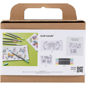 Mini Craft Kit Textile Colouring