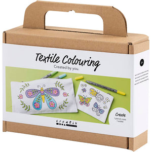 Mini Craft Kit Textile Colouring