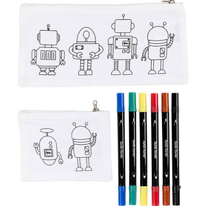 Mini Craft Kit Textile Colouring