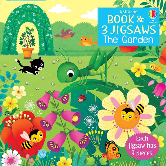 Book & 3 Jigsaws: The Garden