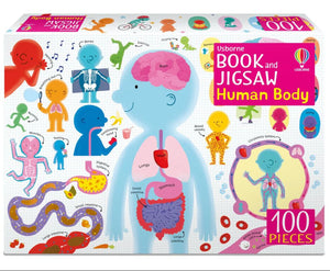 Book & 100 Piece Jigsaw: Human Body