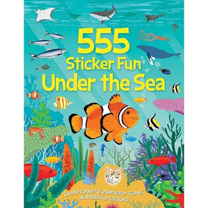 555 Sticker Fun Under The Sea