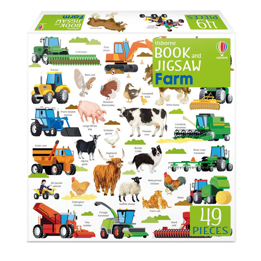 Book and Jigsaw - Farm