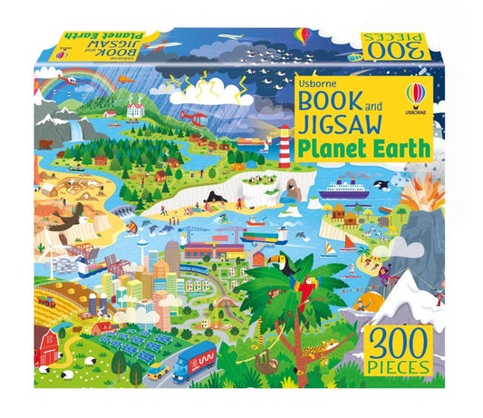 Book and Jigsaw - Planet Earth