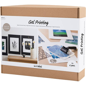 Mega Craft Mix Gel Printing