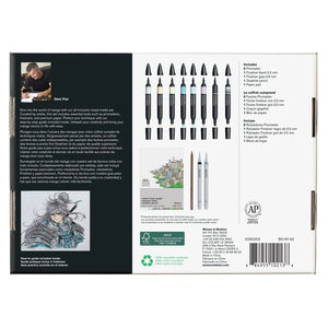 Winsor & Newton Mixed Media Manga Set 2