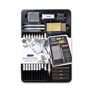 Elements Sketching Collection Tin (30 Pieces)
