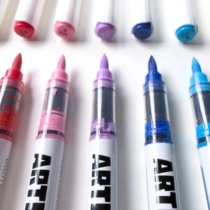 Elements Artifex Acrylic Markers Flexi Brush - Classic (Set of 12)