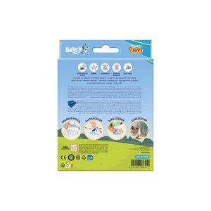 Jovi Bluey My First Coloured Pencils with Sharpener (6 Pack)