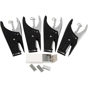 Stapler and staples