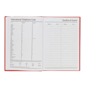 Premto A5 Week To View Academic Diary - 2025 to 2026