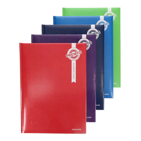 2025/2026 A4 Academic Diary - Page a Day (Assortment)