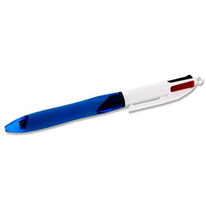 Bic 4 Colour Ballpoint Pens Grip x 3