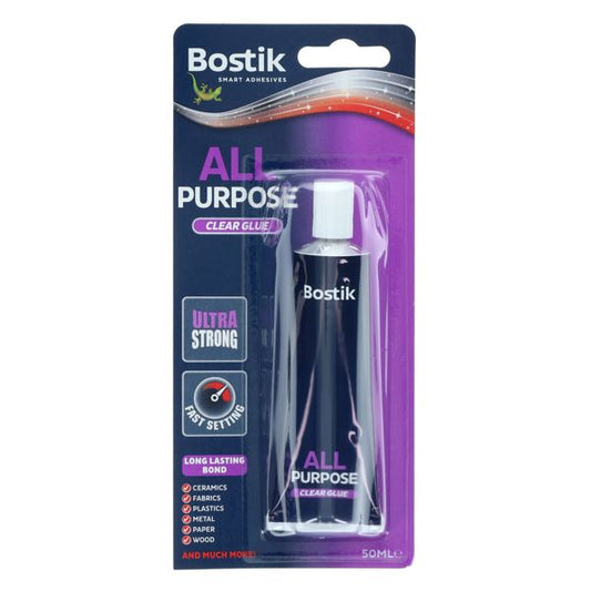 Bostik All Purpose Clear Glue 50ml