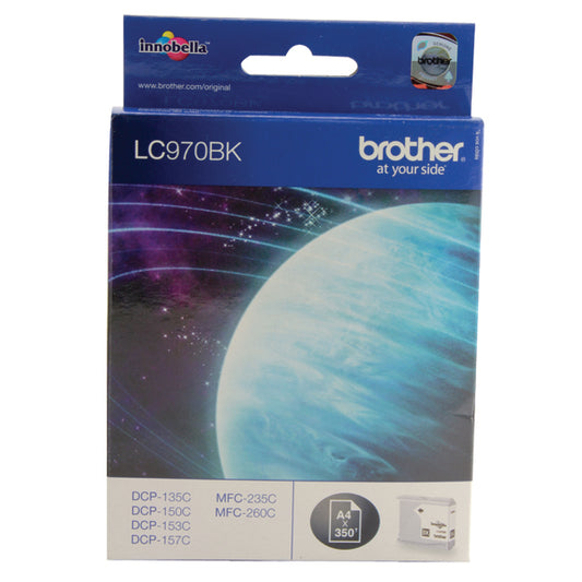 Brother LC970BK Inkjet Cartridge Black LC970BK