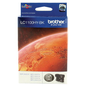Brother LC1100HY-BK Inkjet Cartridge High Yield Black LC1100HYBK