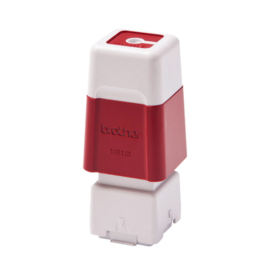Brother PR1212R Stamp 12 x 12mm Red PR1212R6P