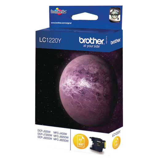 Brother LC1220Y Inkjet Cartridge Yellow LC1220Y