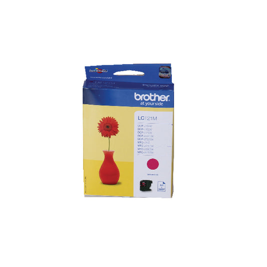 Brother LC121M Inkjet Cartridge Multipack Magenta LC121M