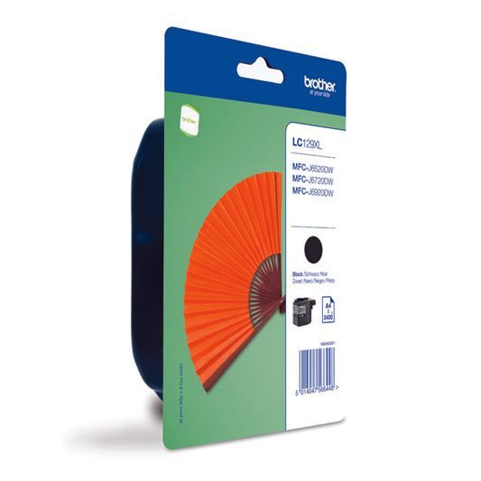 Brother LC129XLBK Inkjet Cartridge High Yield Black LC129XLBK