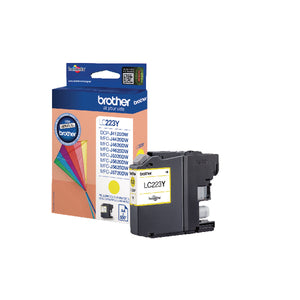 Brother LC223Y Inkjet Cartridge Yellow LC223Y