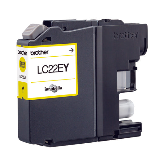 Brother LC22EY Inkjet Cartridge Yellow LC22EY